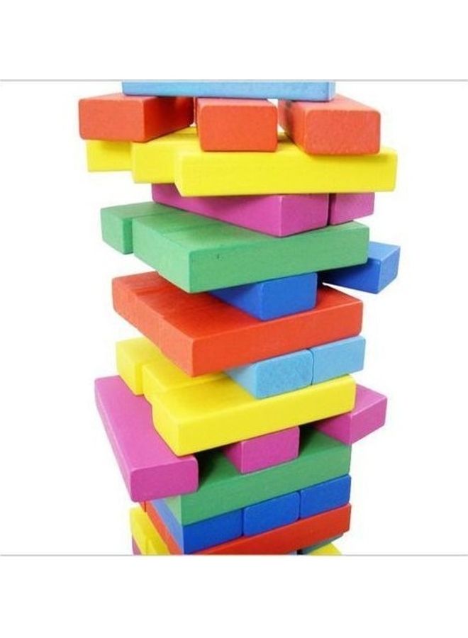 ماركة غير محددة مكعبات Jenga خشبية تحتوي على 48 قطعة SEVO-067 أكبر من3 سنوات  - Image 2
