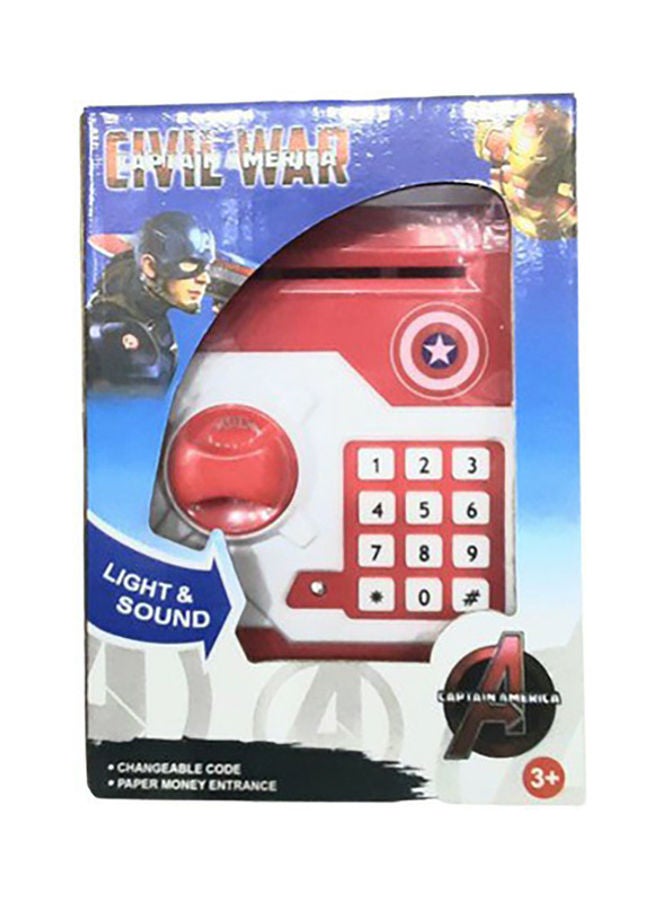 Captain America Civil War Atm Bank With Light And Sound  - Image 1