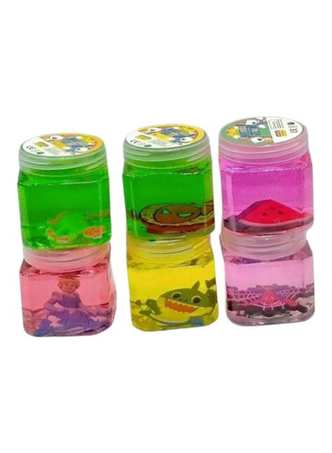 6-Piece Crystal Sojl Hello Summer Slime Playset