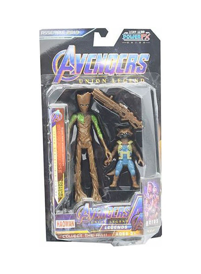 Groot And Rocket Avengers Union Legends
