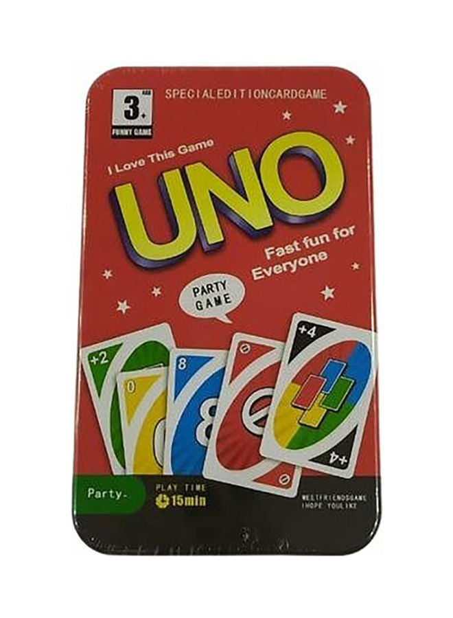 Generic - Uno Playing Card In Metal Box - Image 1