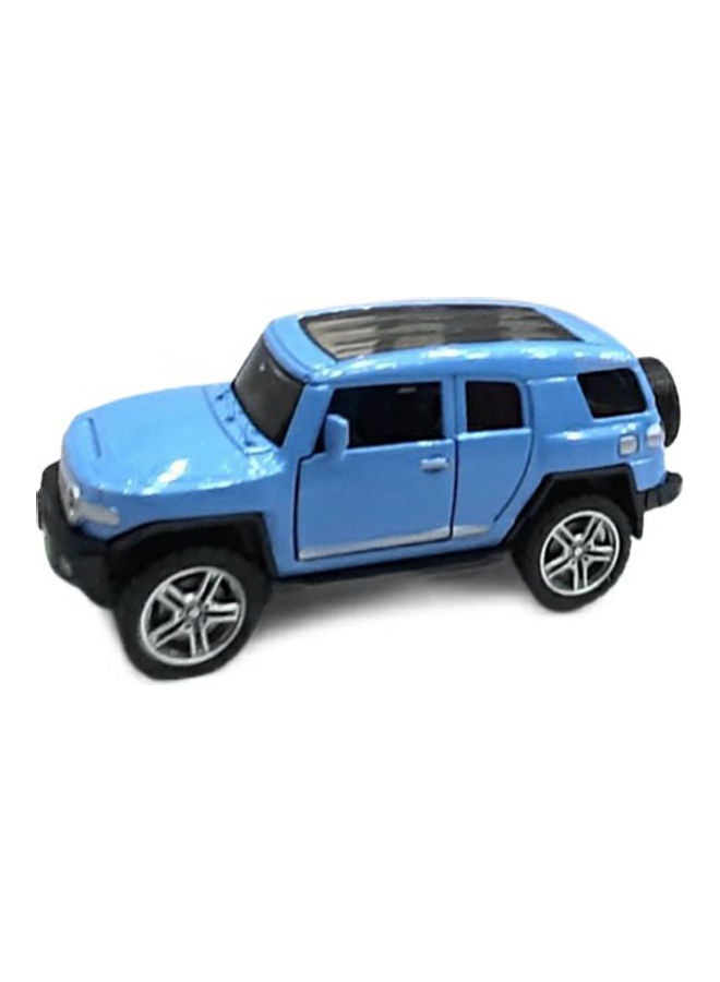 لعبة سيارة جيب معدنية أزرق - Image 1