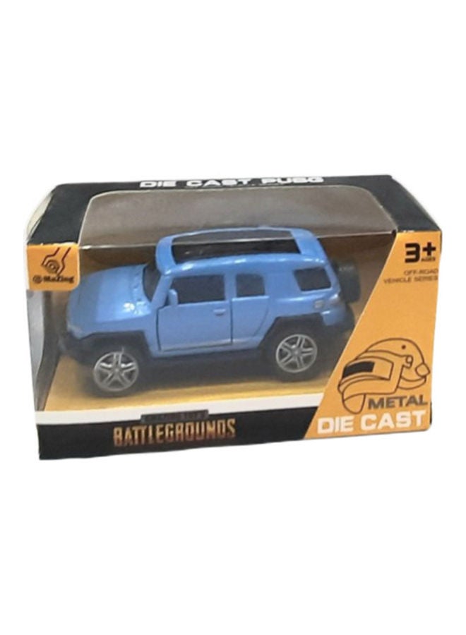 لعبة سيارة جيب معدنية أزرق - Image 2