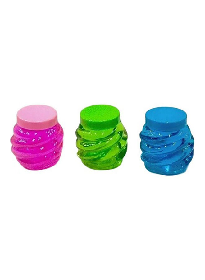 3-Piece Happy Halloween Crystal Soil Slime Playset 