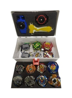 12-Piece Blader'S Box Gyros Spinning Toy
