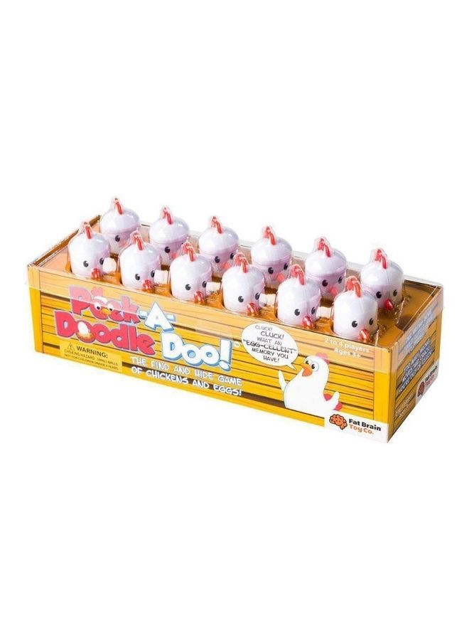 Fat Brain Toys Peek-A-Doodle Doo Baby Toy - Image 1