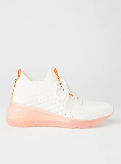 STEVE MADDEN Cello Low Top Sneakers Orange/White