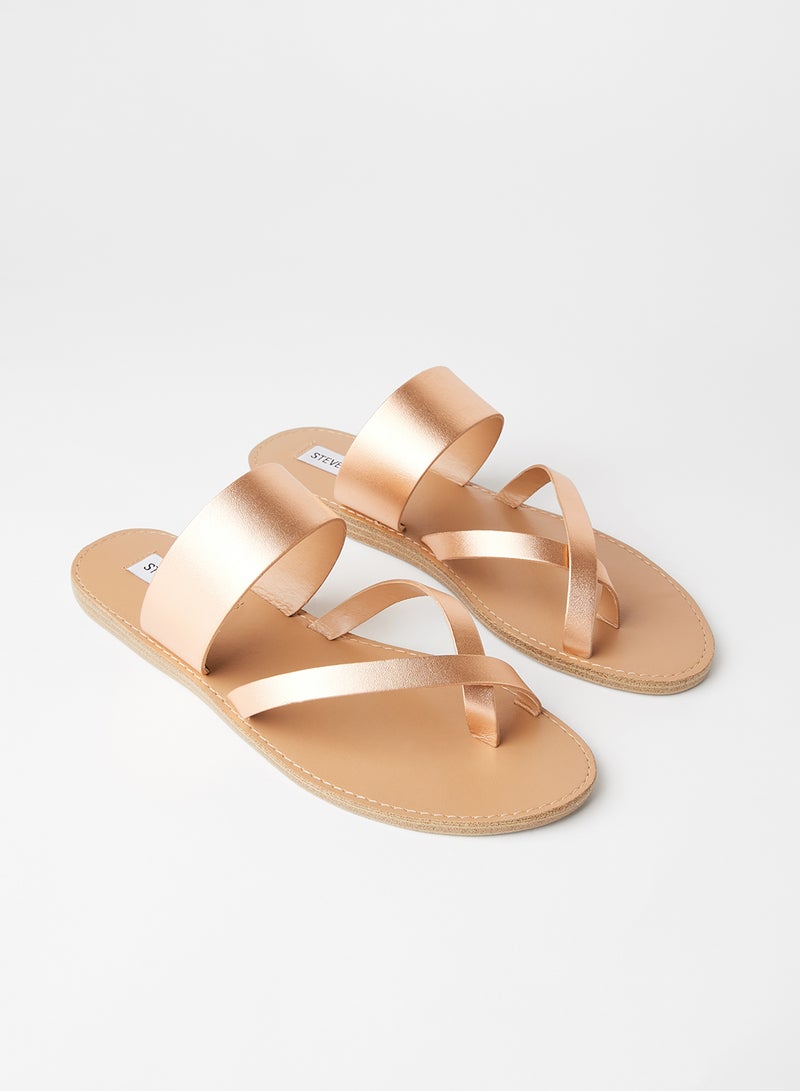 Hazey Flat Sandals Rose Gold - v1611414381/N43291040V_2