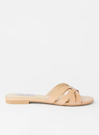 STEVE MADDEN Bexley Leather Sandals Pink