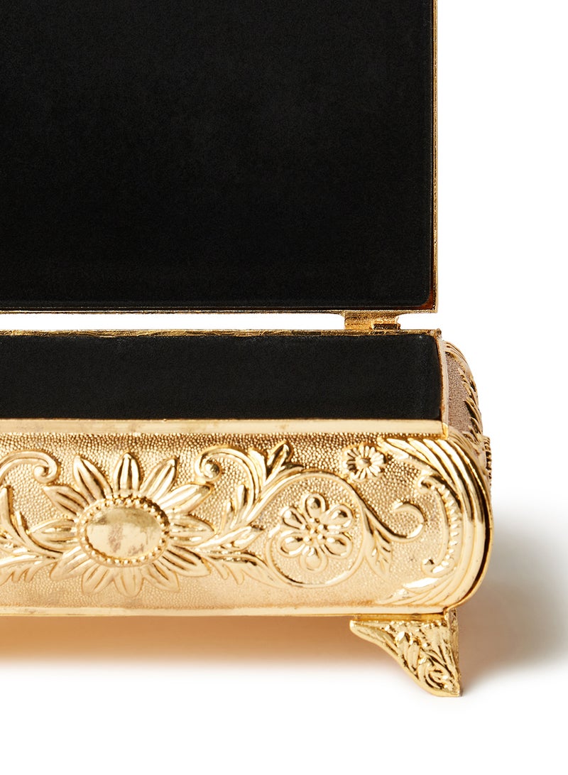 Al Jaber Attractive Jewelry Box Golden - Image 4