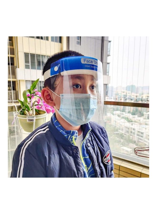 VRT Pack Of 5 - Disposable Face Shield With Adjustable Elastic Strap - Image 3