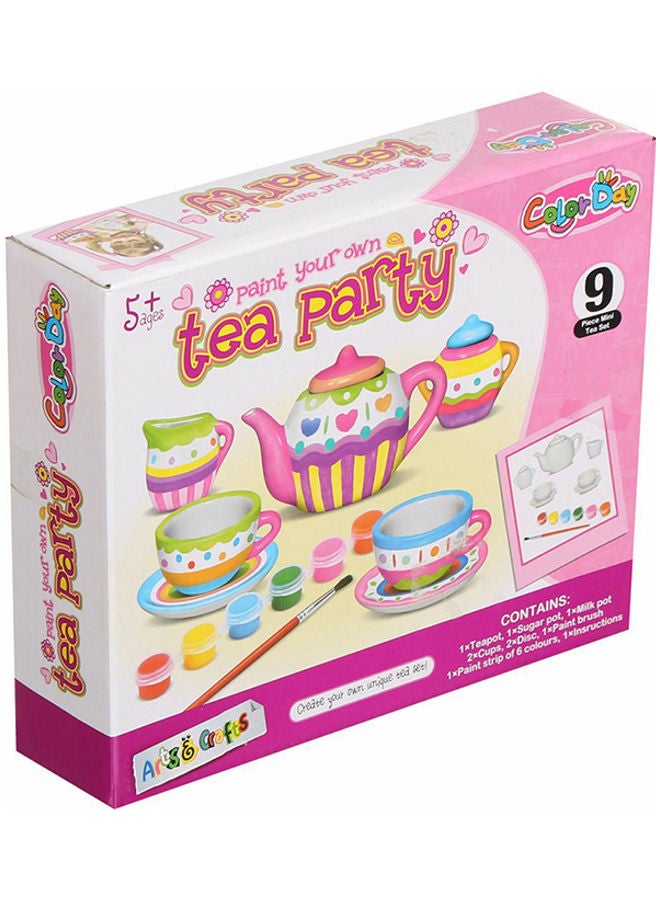 طقم شاي صغير بينت يور أون 30 x 22 x 5سم