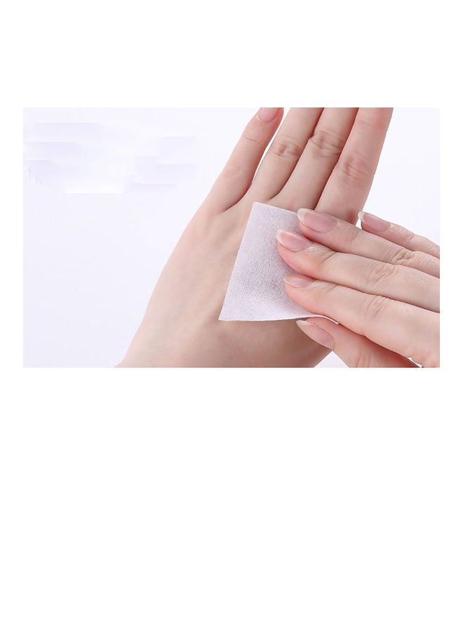 شاربدو عبوة شرائح ناعمة فائقة الرقة مصنوعة من القطن للماكياج من 1000 قطعة وردي/أبيض - Image 3