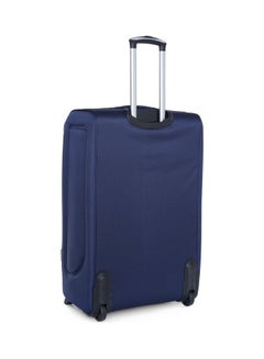 Soft Shell Travel Bag Cabin Size Luggage Trolley Expandable Ultra Lightweight Suitcase With 2 Wheels Blue - v1611466227/N43895460A_2