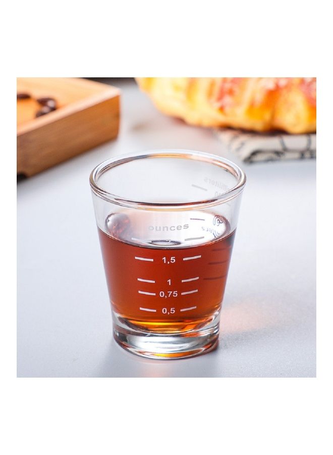 Generic - Espresso Coffee Cup Clear 8.5x8x7.5cm - Image 1