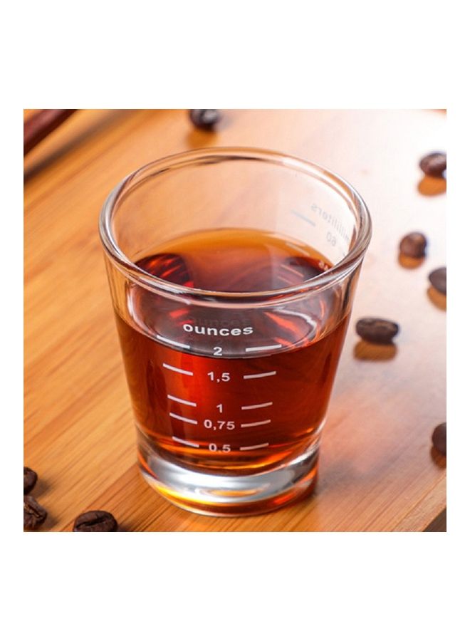 Generic - Espresso Coffee Cup Clear 8.5x8x7.5cm - Image 1