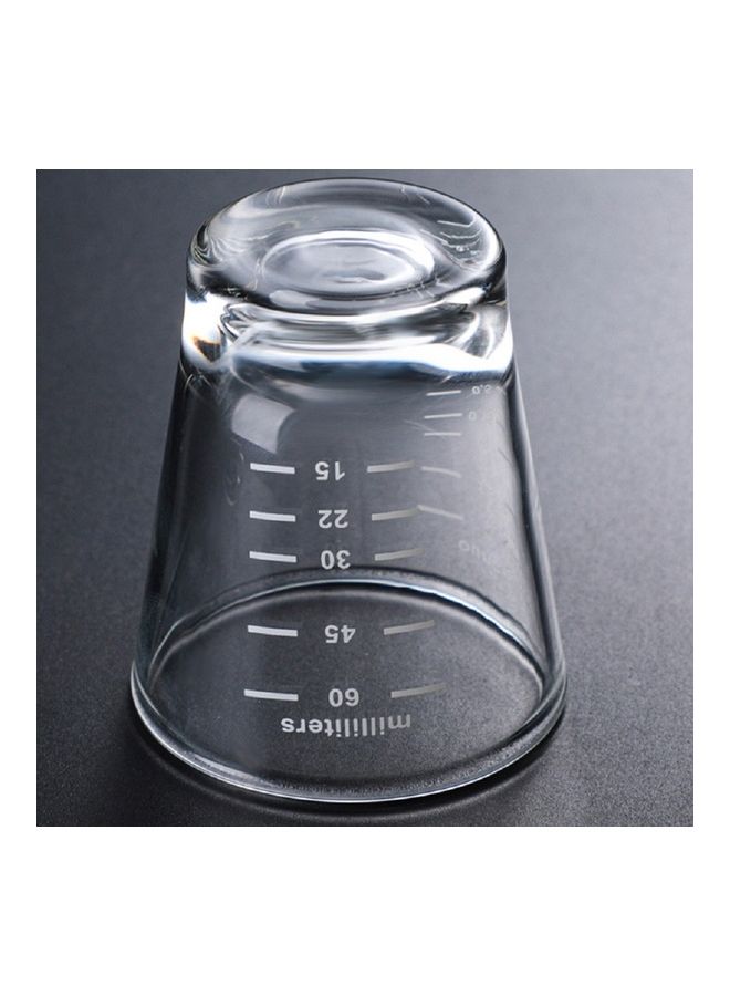 Generic - Espresso Coffee Cup Clear 8.5x8x7.5cm - Image 1