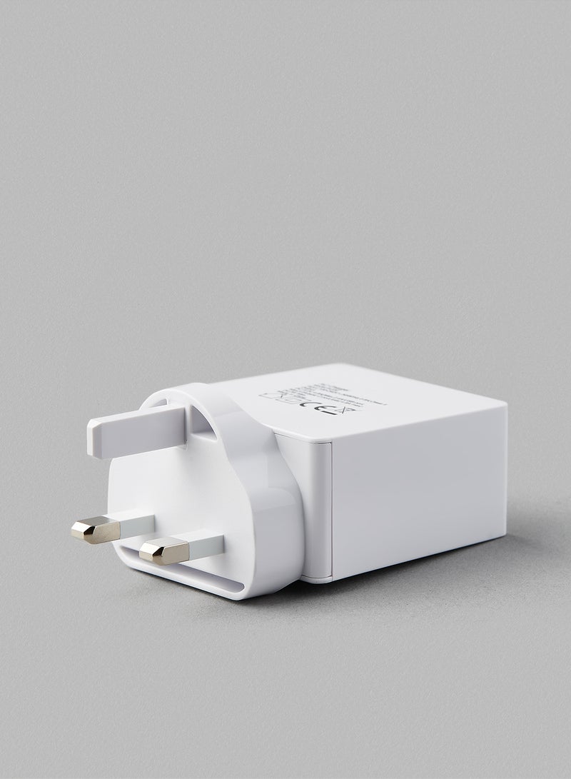 Noon East Portable Wall Charger Adapter White  - Image 2