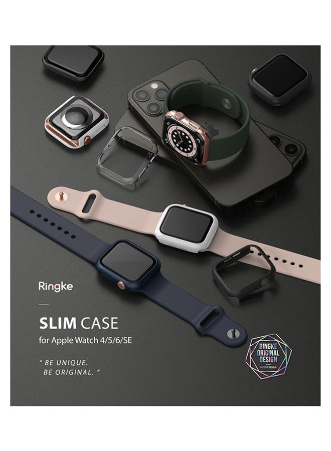 Ringke Pack Of 2 Slim Case For Apple Watch Series 6 44mm Clear/White - Image 5