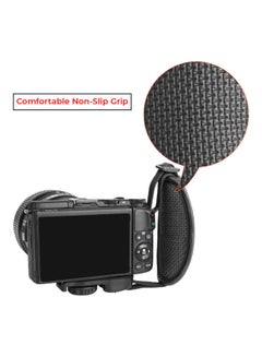O Ozone O Ozone Leather Professional Hand Grip Strap Compatible For Nikon Camera, For Cannon DSLR Camera, Digital Camera, SLR, Mirrorless camera & Camcorders [Anti-Slip Strap] - Black Black  - Image 4