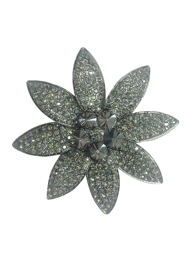 Rhinestone Crystal Brooch - Image 1