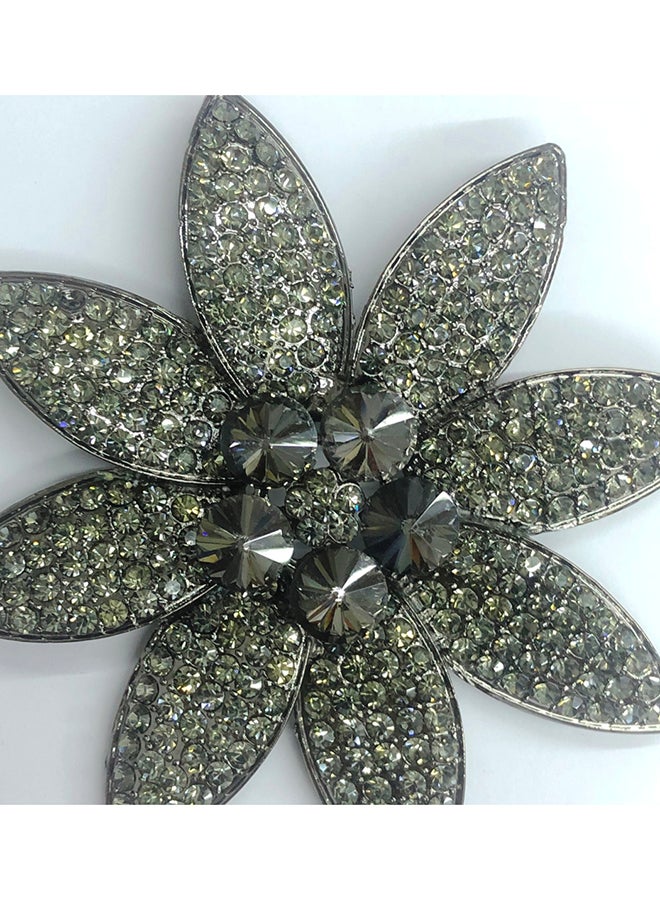 Rhinestone Crystal Brooch - Image 3