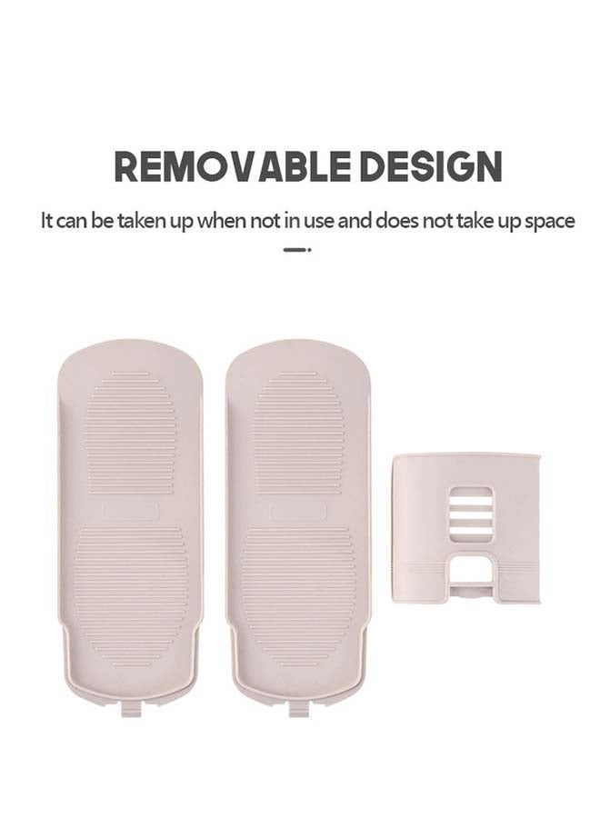 fashionhome Adjustable Shoe Rack Drying Organizer Pink 25.5x9.7cm  - Image 3