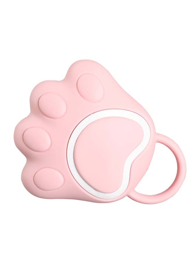 fashionhome Kitchen Silicon Hand Sponge Brush Pink 100x85x53.5mm - Image 1