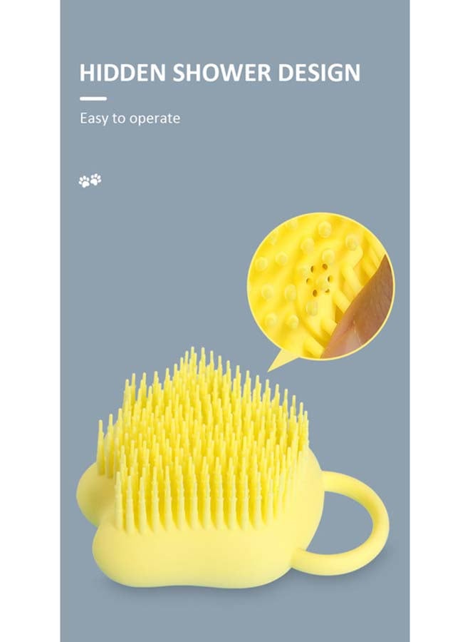 fashionhome Kitchen Silicon Hand Sponge Brush Pink 100x85x53.5mm - Image 3