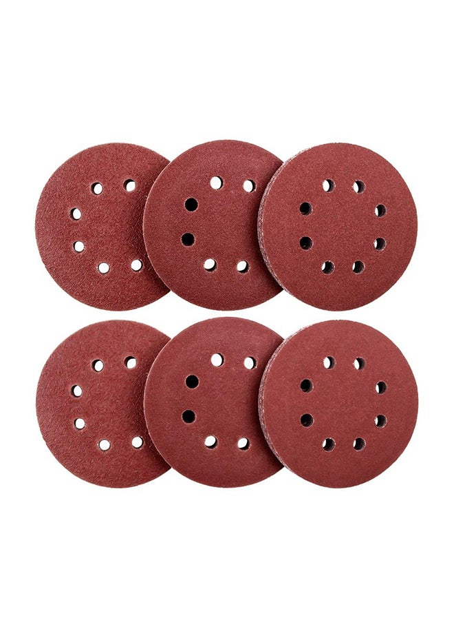 Generic - 60-Piece Sanding Discs Brown 12.7cm - Image 1