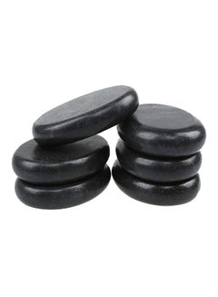 Generic 6-Piece Massage Natural Basalt Stone  - Image 1