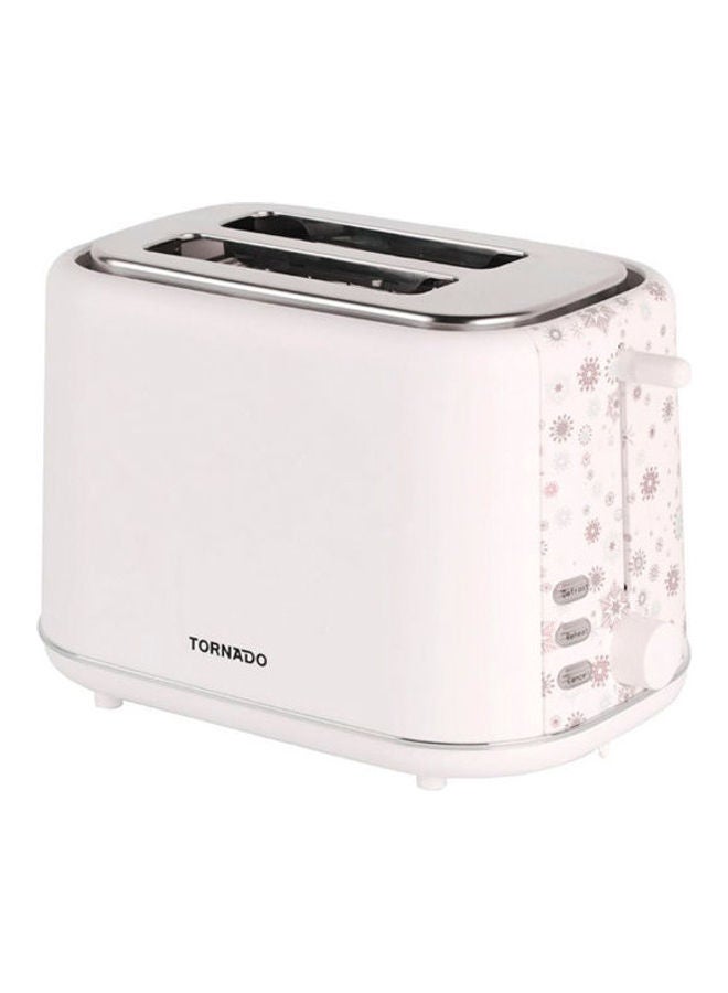 TORNADO Toaster 2 Slices 720-850 Watt 720.0 W TT-852-C White - Image 1