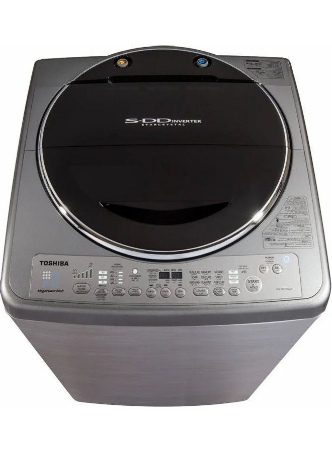 Toshiba - Washing Machine Top Automatic 13 Kg With SDD Inverter Motor AEW-DC1300SUP(SS) Silver - Image 1