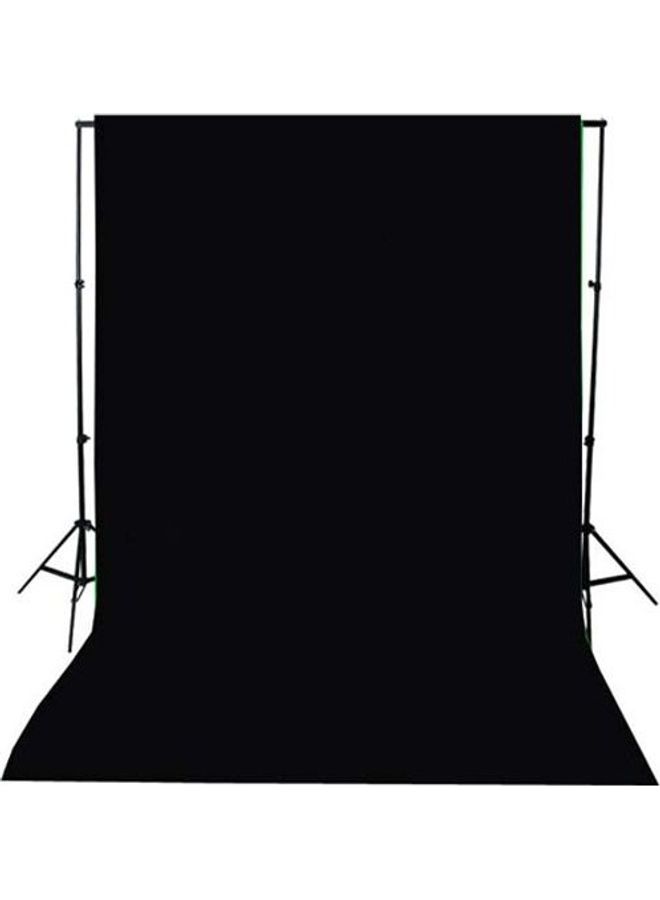Muslin Fabric Background For Studio Photography Black - Image 1