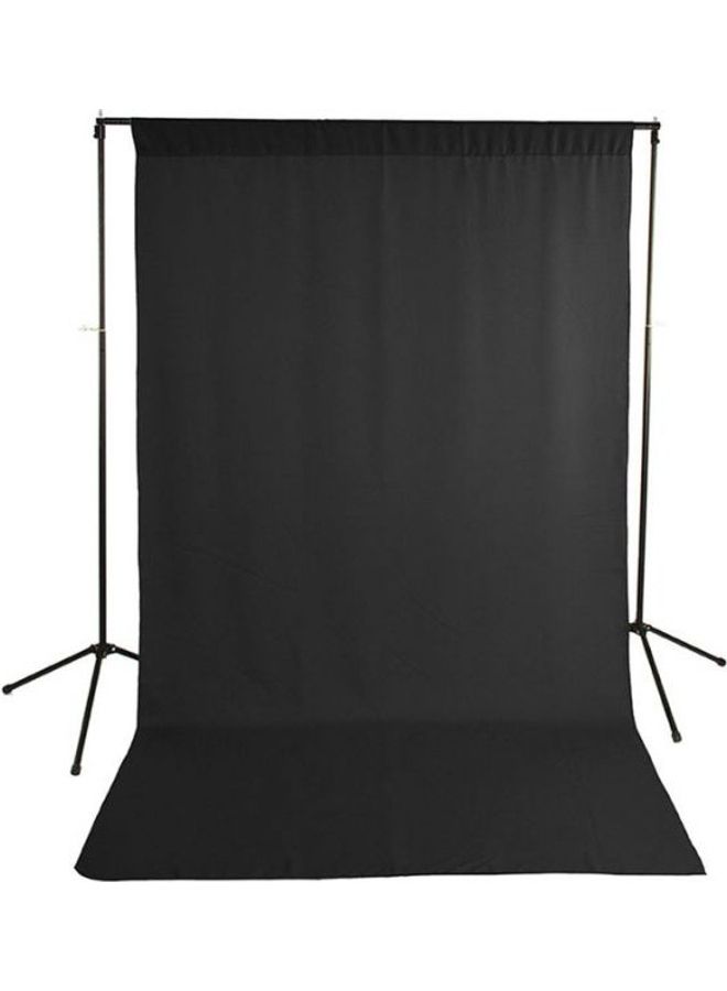 Muslin Fabric Background For Studio Photography Black - Image 3