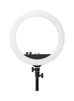 Generic Dual Color 5600K-3200K LED Round Ring Light, Continuous Lighting Kit For Beauty And Facial Shoots With Light Stand Tripod, Cell Phone Holder, Photo Studio Black  - Image 2