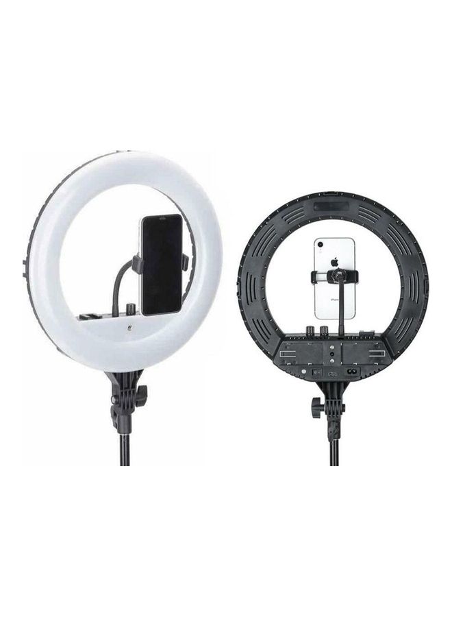 Ring Light LF-R380C 13 inch 38w With Mobile Holder And Stand Photography Black/White - Image 1