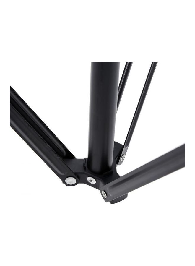 2m / 6.6ft Photo Studio Light Stand with 1/4 inch Screw For Video Portrait Studio Soft Box Product Photography Black  - Image 3