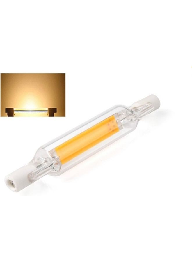 أنبوب زجاجي لمصباح LED بتقنية COB بقدرة 5 وات طراز R7S أبيض دافئ 10*2*2سم  - Image 1