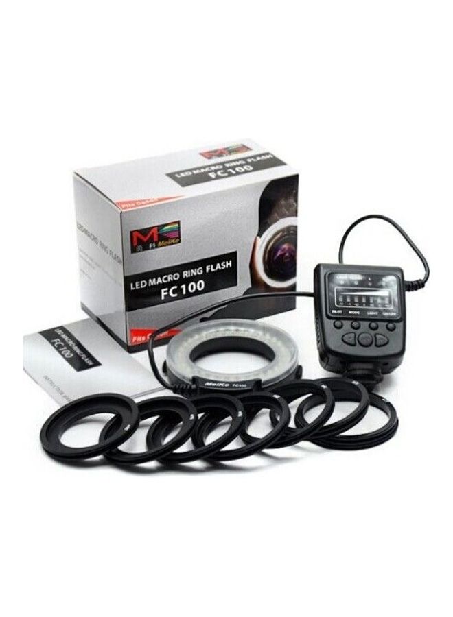 Macro Ring Flash/Light for Canon EOS 650D 600D 60D 7D 550D 1100D T4i T3i Black  - Image 2