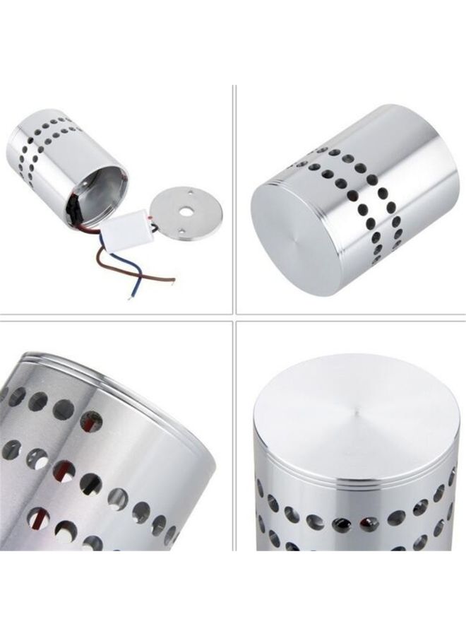 Aluminum Indoor Lighting LED Wall Lamp Warm White 8x6x6cm - Image 5
