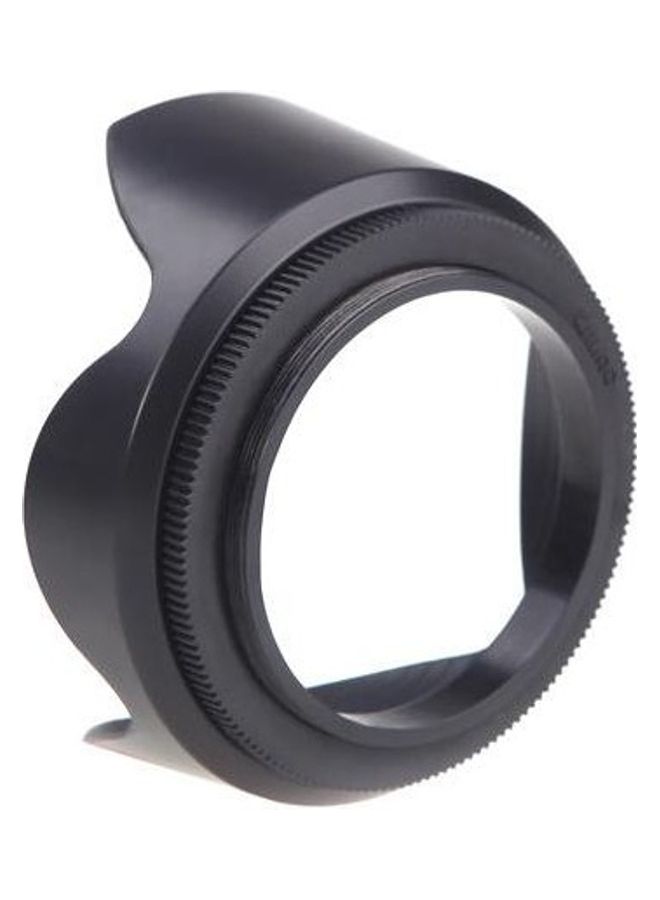 Lens Hood 67 mm For Any Digital And Camcorder Cameras Black  - Image 2