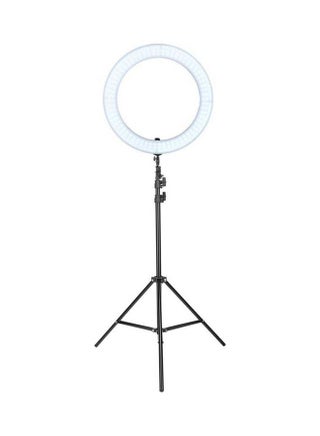 Ring Light with 260cm Light Stand and Carrying Bag for Ring Light for Portrait Photography, Make up, Selfie and Video Shooting white - v1611484198/N43904851A_1