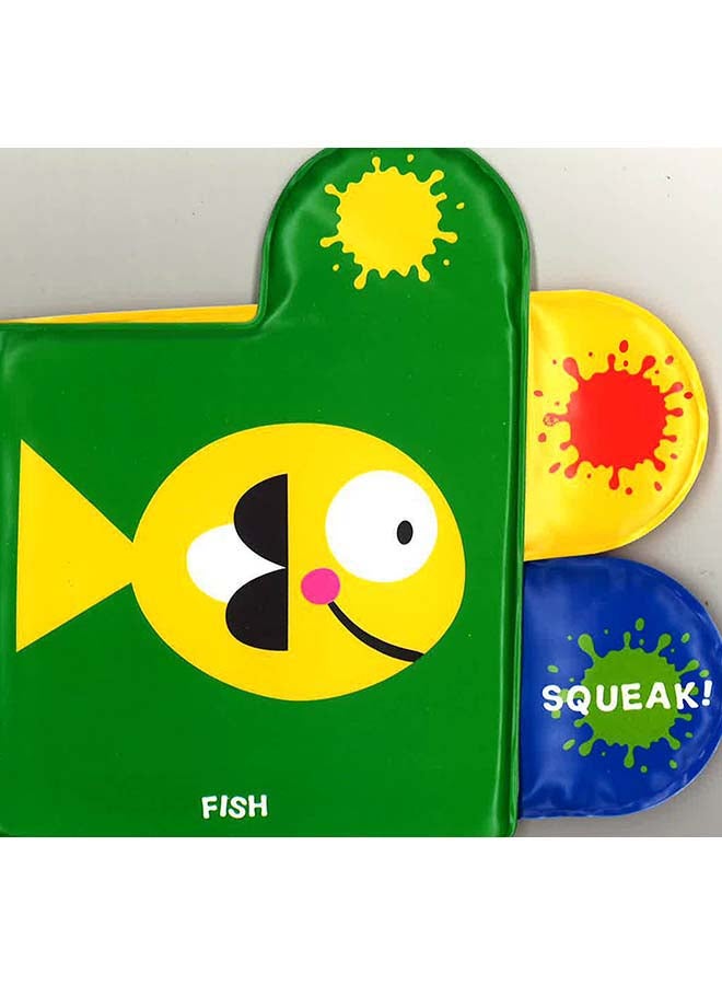 Squeaky Bath Books: Monkey Loose Leaf English by Tulip Books  - Image 3