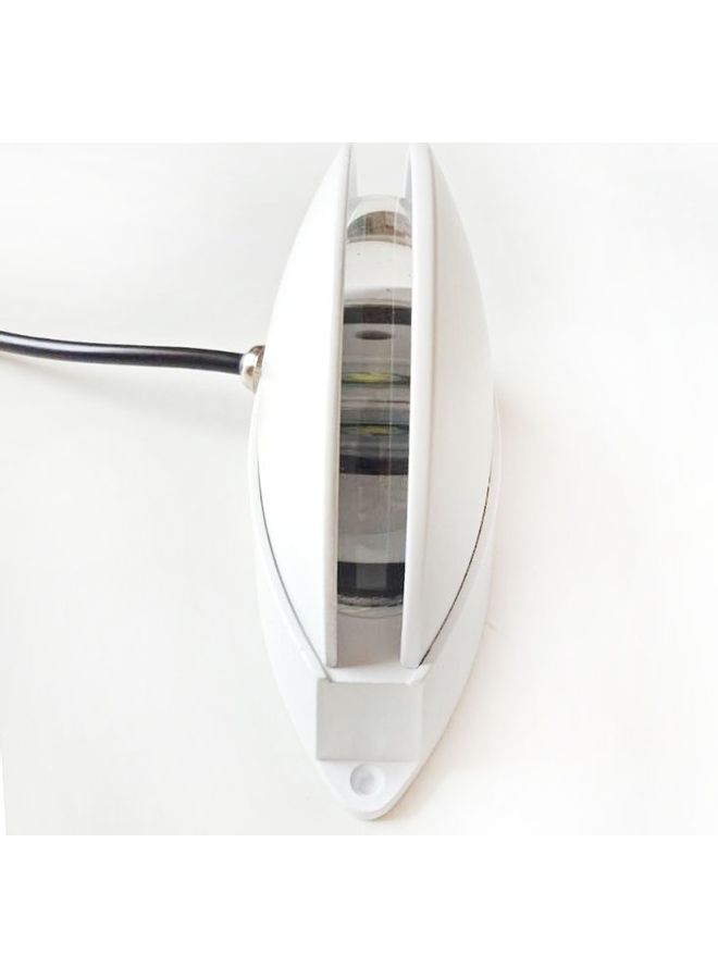 ضوء كشّاف LED نصف دائري للحائط بإطار للباب والنافذة والممر أزرق ساطع 25x25x20سم  - Image 2
