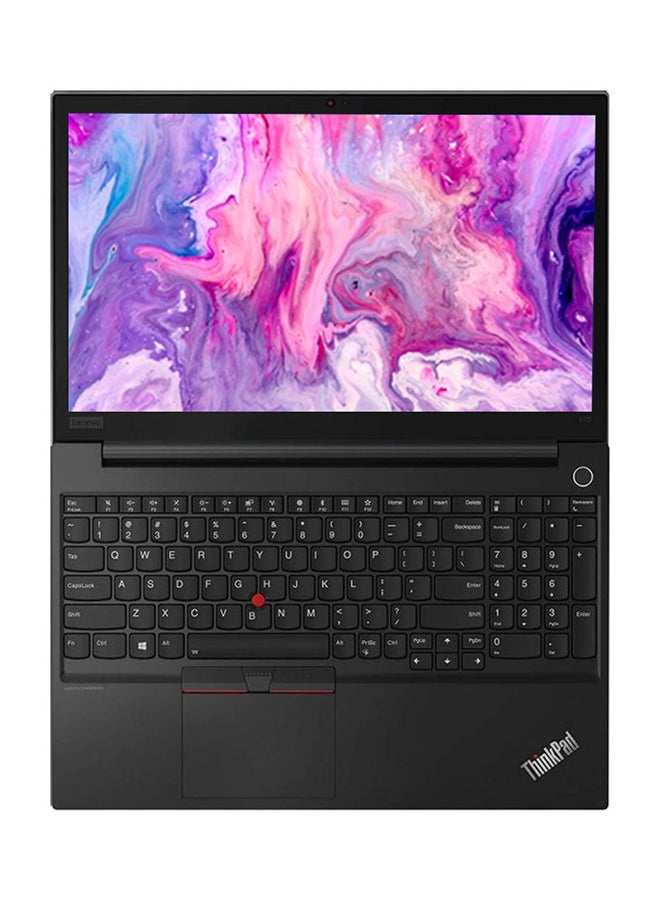 ThinkPad E15 Laptop With 15.6-Inch Display, Core i3 Processor/8GB RAM/256GB SSD/DOS/Intel UHD Graphics English/Arabic Black