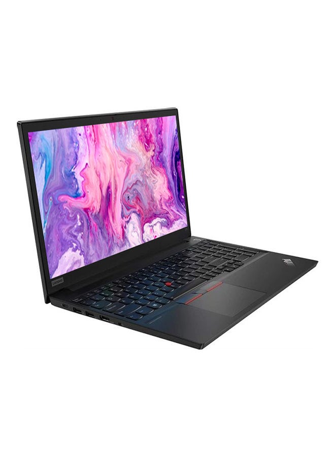 ThinkPad E15 Laptop With 15.6-Inch Display, Core i3 Processor/8GB RAM/256GB SSD/DOS/Intel UHD Graphics English/Arabic Black