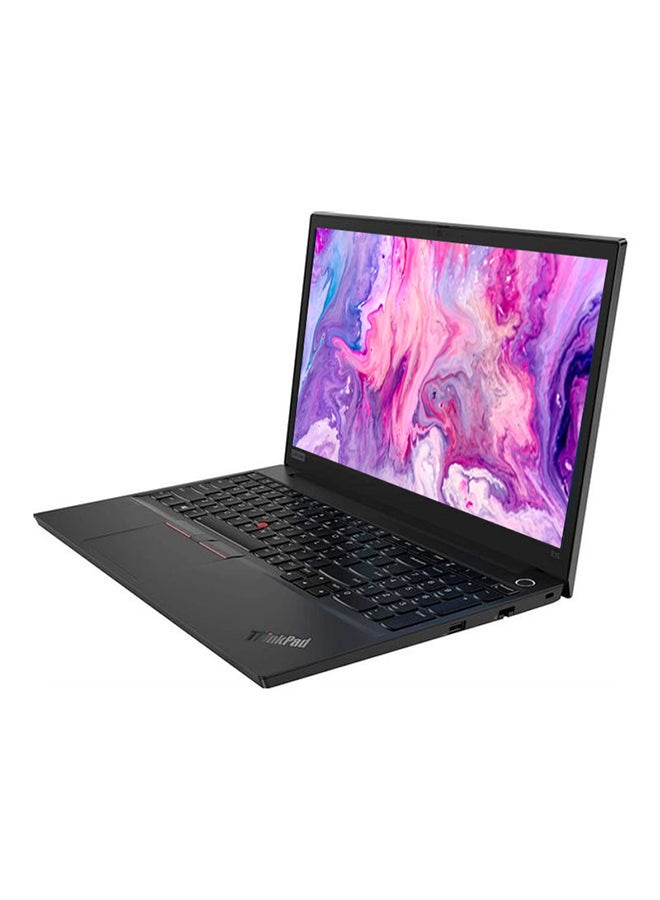ThinkPad E15 Laptop With 15.6-Inch Display, Core i3 Processor/8GB RAM/256GB SSD/DOS/Intel UHD Graphics English/Arabic Black