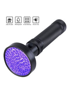 Generic Scorpion Fluorescence Detector 100-LED UV Flashlight Black 20x8x8cm  - Image 1