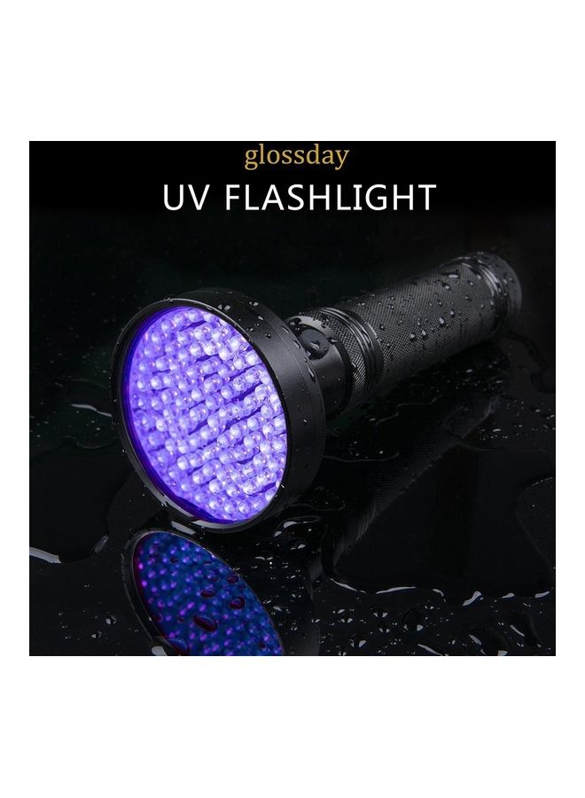 Generic - Scorpion Fluorescence Detector 100-LED UV Flashlight Black 20x8x8cm - Image 1